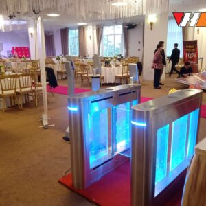 kiểm soát ra vào khu vực sự kiện