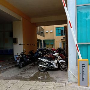 barie tự động parking system toà nhà