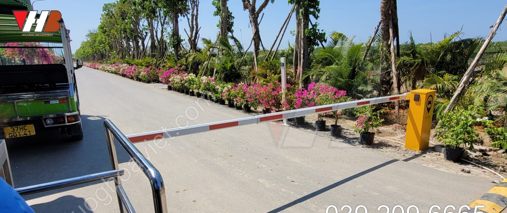 hệ thống kiểm soát ra vào khu nghỉ dưỡng tích hợp Qrcode