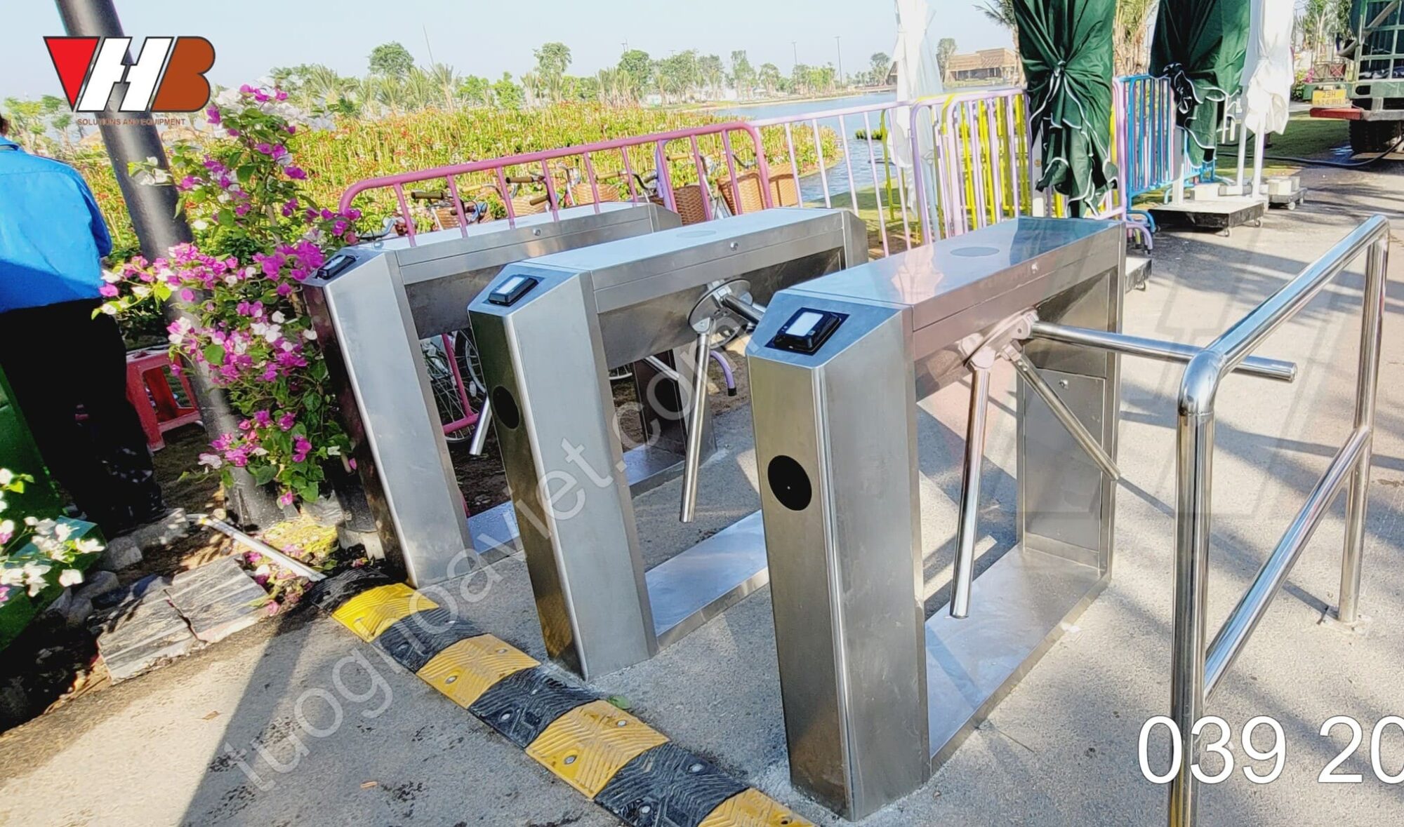 hệ thống kiểm soát ra vào khu nghỉ dưỡng tích hợp Qrcode