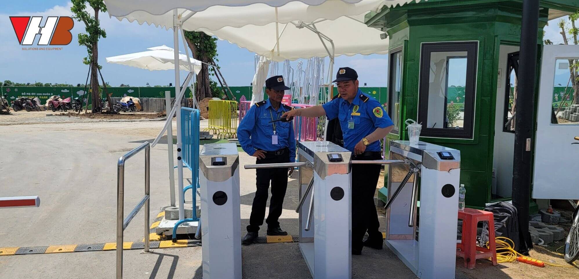 hệ thống kiểm soát ra vào khu vui chơi sử dụng Qrcode