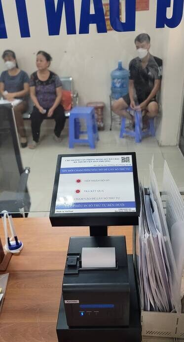 Hệ thống lấy số thứ tự văn phòng đất đai