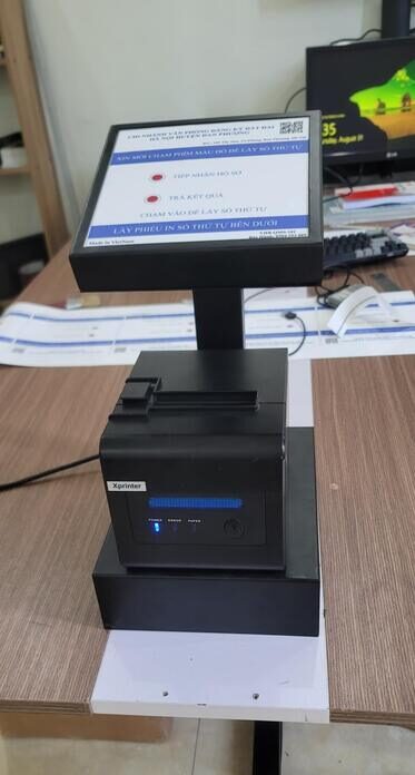 Hệ thống lấy số thứ tự văn phòng đất đai