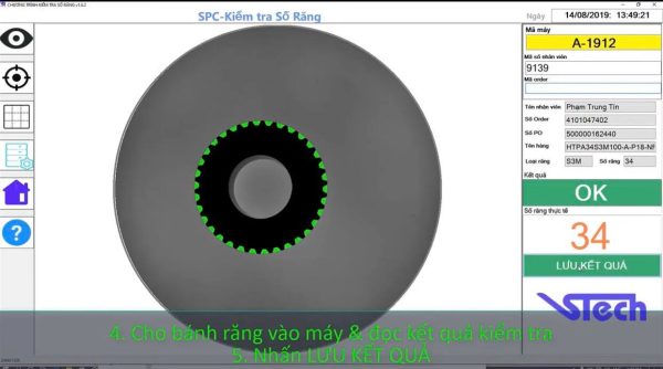 Camera phát hiện lỗi bề mặt cơ khí