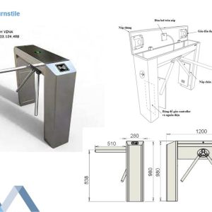 Cổng cửa kiếm soát ra vào bể bơi cho khách sạn