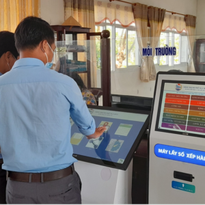 Kiosk lấy số thứ tự thông minh