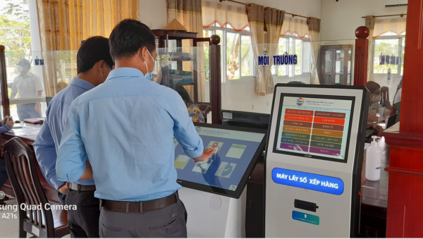 Kiosk lấy số thứ tự thông minh