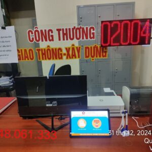 Bảng led hiển thị số thứ tự tại quầy