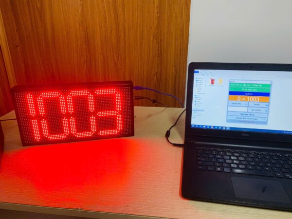 Bảng led hiển thị thông tin dùng để hiển thị số tại quầy