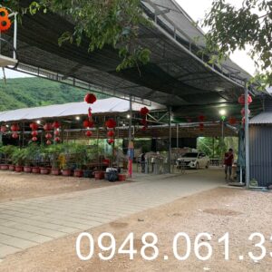 Cổng soát vé khu vui chơi tại Khu sinh thái Nhà Tôi - Hòa Bình (cũ)