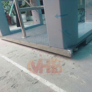 BÁN VÉ ĐIỆN TỬ QR CODE CHO BỂ BƠI 6 Bộ đế trụ di chuyển cổng kiểm soát bán vé