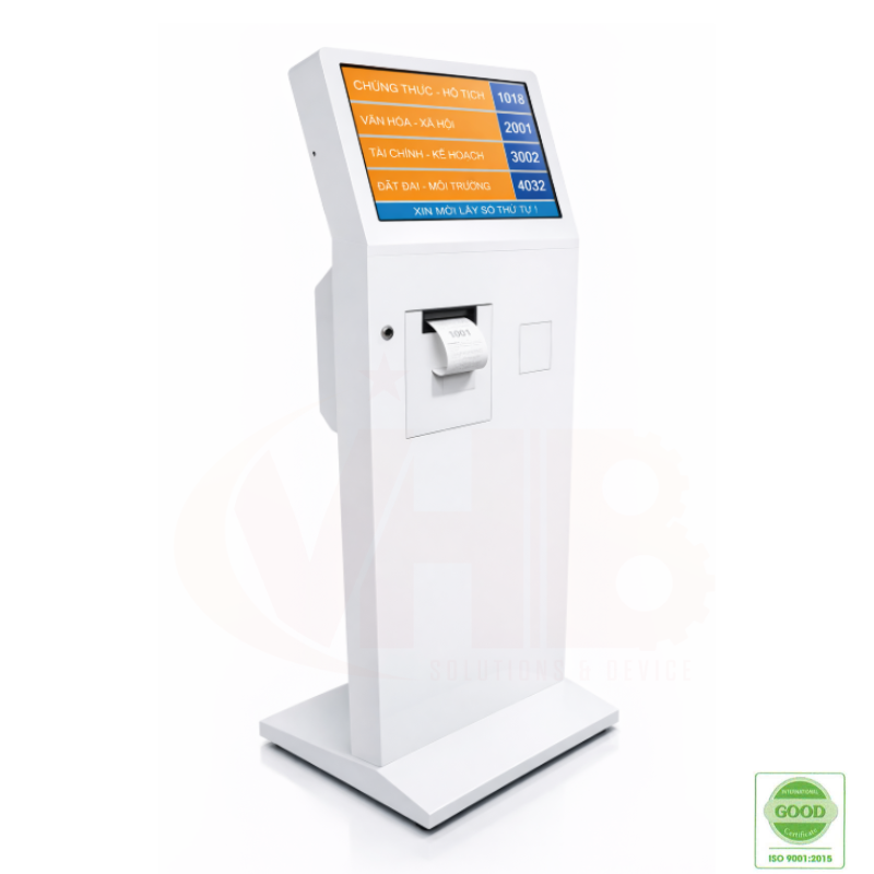 Kiosk lấy số tiếp dân cảnh sát giao thông