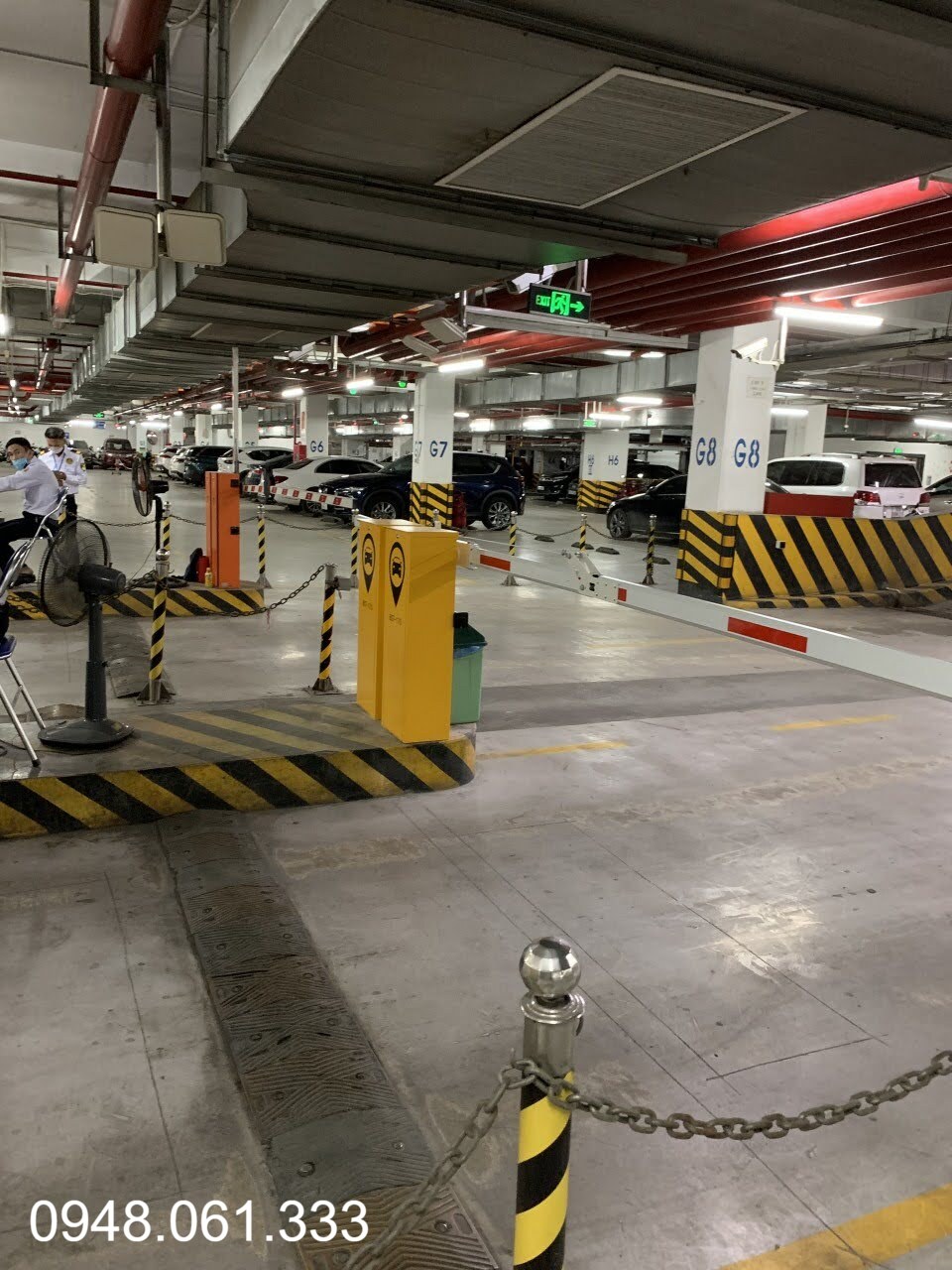 Hệ Thống Thu Phí Bãi Xe Tự Động tầng hầm