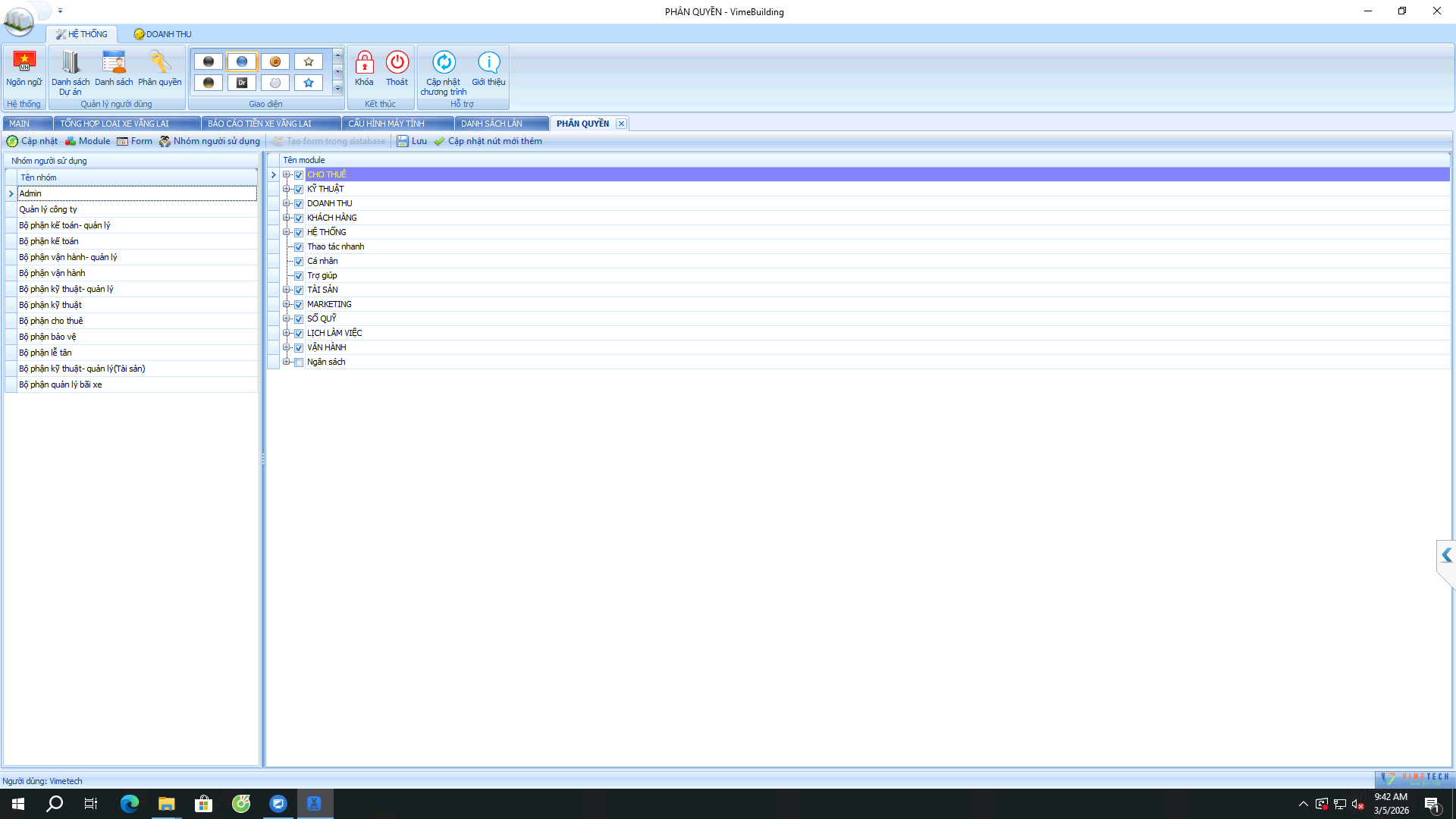 PHẦN MỀM PHÂN QIUYỀN NGƯỜI DÙNG