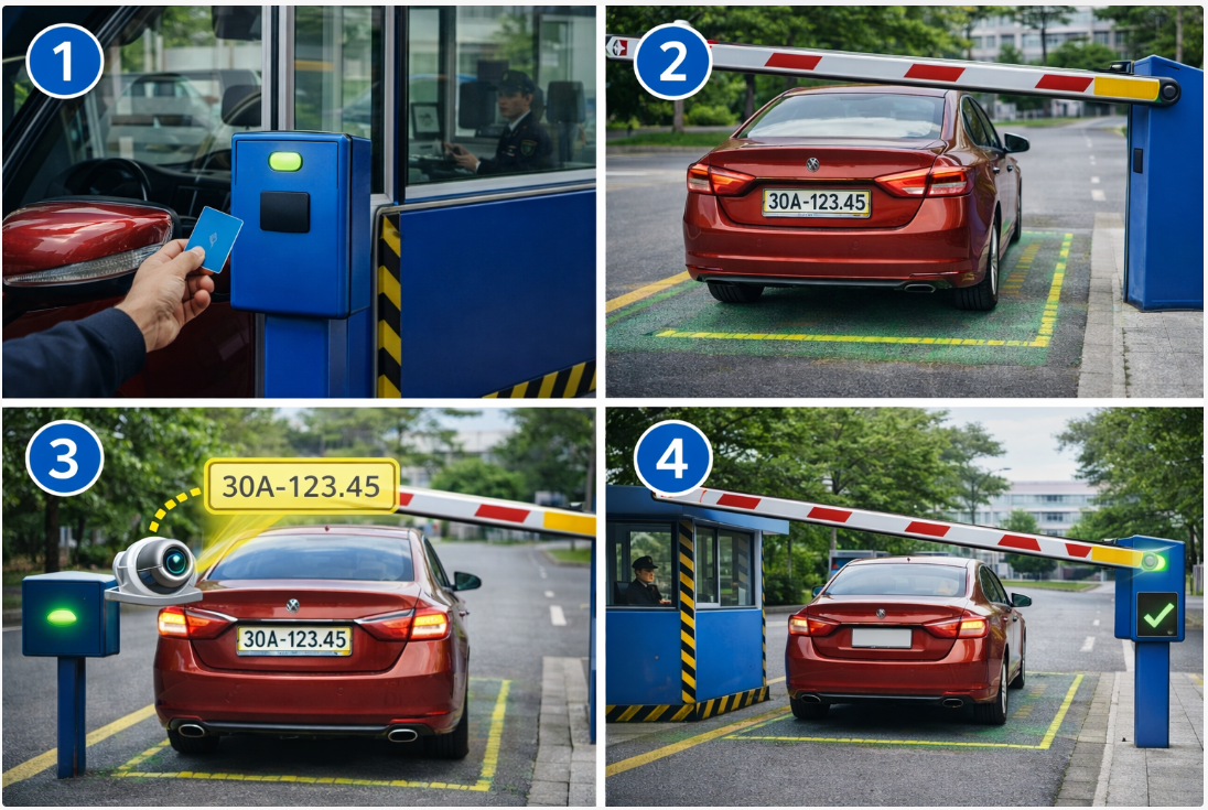 Quy trình kiểm soát xe thông minh v2