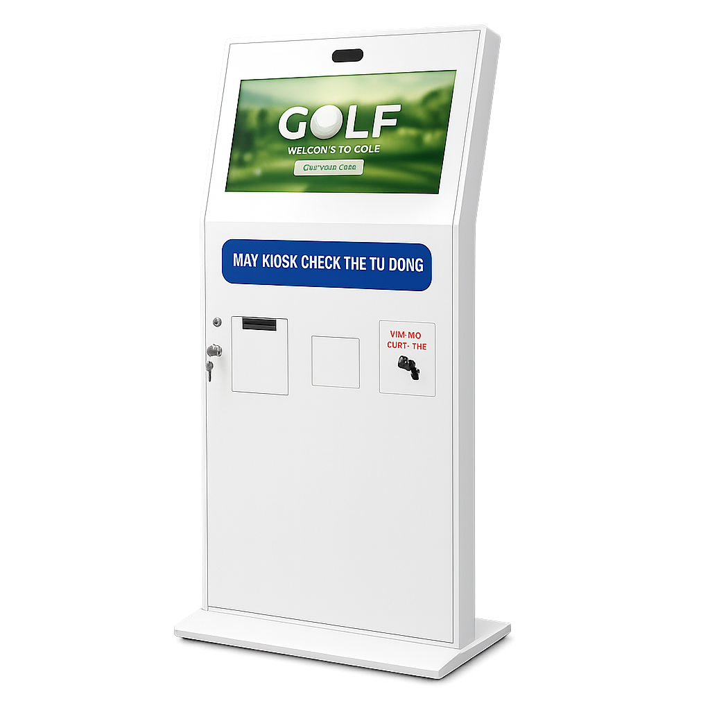 Kiosk check thẻ tự động sân GOft