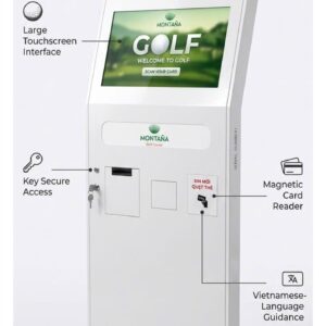 Kiosk quét thẻ tự động